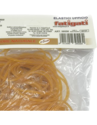 fatigati elastici ufficio - diametro 5cm - colore naturale - 100 grammi: tuttocasashop.live: altro - bazar