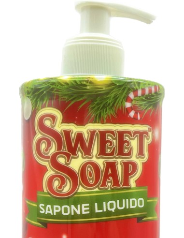 sweet soap sapone liquido - felice natale - 500ml - pino: tuttocasashop.live: igiene e cura della persona