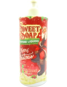 sweet soap sapone liquido - merry christmas - 500ml - frutti rossi: tuttocasashop.live: igiene e cura della persona
