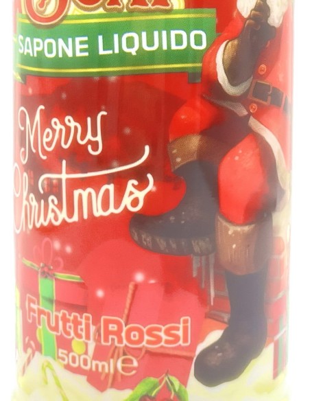 sweet soap sapone liquido - merry christmas - 500ml - frutti rossi: tuttocasashop.live: igiene e cura della persona