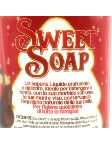 sweet soap sapone liquido - merry christmas - 500ml - frutti rossi: tuttocasashop.live: igiene e cura della persona