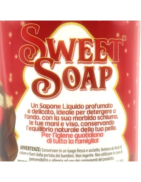 sweet soap sapone liquido - merry christmas - 500ml - frutti rossi: tuttocasashop.live: igiene e cura della persona