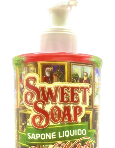 sweet soap sapone liquido - buon natale - 500ml - sandalo: tuttocasashop.live: igiene e cura della persona