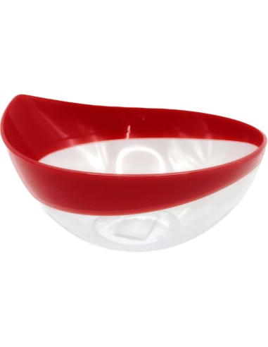ciotola in plastica design snips - diametro 16cm - rosso: tuttocasashop.live: pulizia e cura della casa