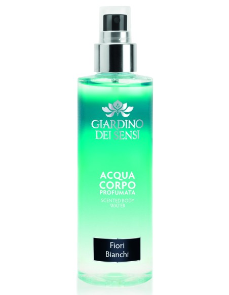 giardino dei sensi acqua profumata corpo - 200ml - fiori bianchi: tuttocasashop.live: igiene e cura della persona