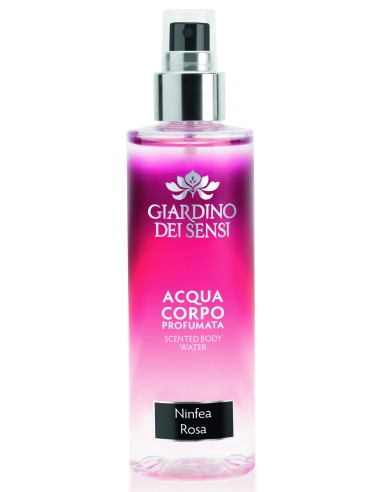 giardino dei sensi acqua profumata corpo - 200ml - ninfea rosa: tuttocasashop.live: igiene e cura della persona