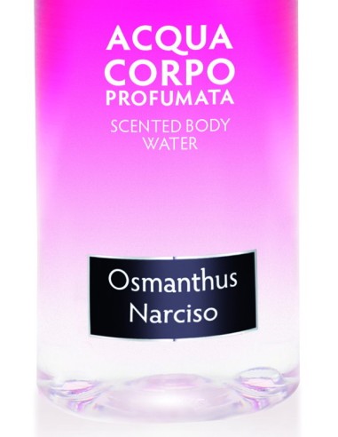 giardino dei sensi acqua profumata corpo - 200ml - osmantus narciso: tuttocasashop.live: igiene e cura della persona