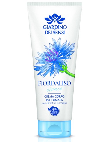 giardino dei sensi crema corpo profumata 250ml - con estratti di fiordaliso: tuttocasashop.live: igiene e cura della persona
