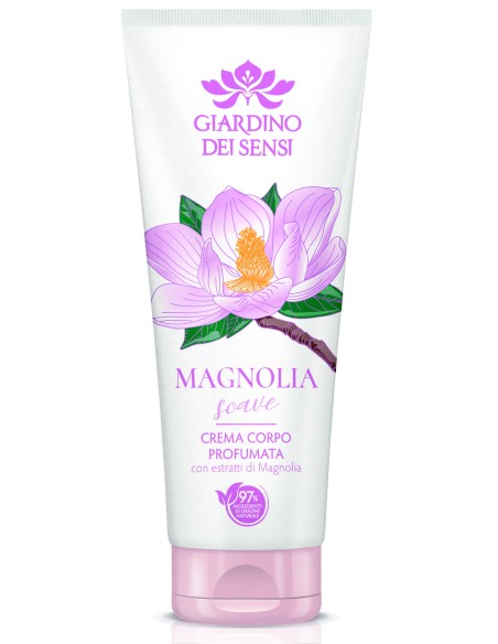 giardino dei sensi crema corpo profumata - 250ml - con estratti di magnolia: tuttocasashop.live: igiene e cura della persona