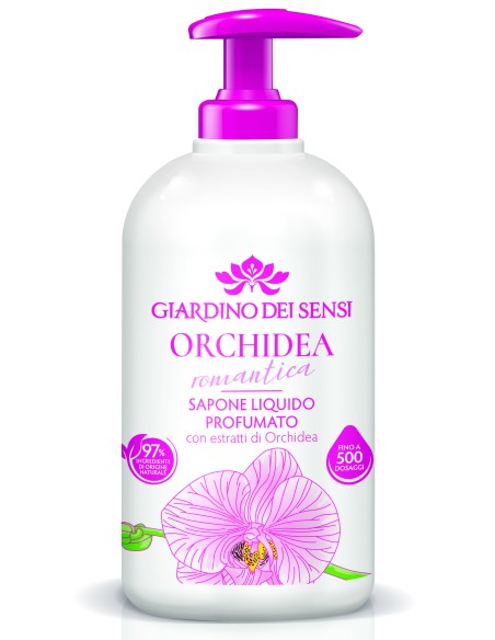 giardino dei sensi sapone liquido profumato - 500ml - orchidea: tuttocasashop.live: igiene e cura della persona