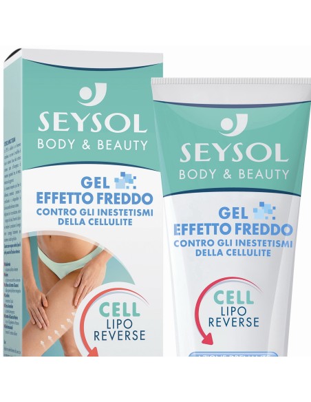 seysol body&beauty gel effetto freddo anticellulite - 200ml - drenante: tuttocasashop.live: igiene e cura della persona