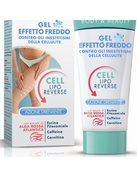 seysol body&beauty gel effetto freddo anticellulite - 200ml - drenante: tuttocasashop.live: igiene e cura della persona