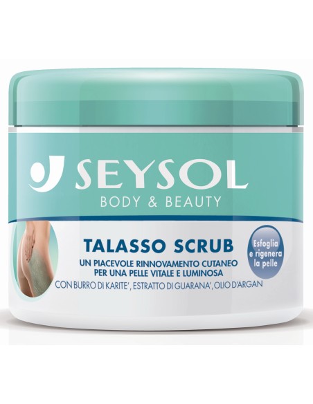 seysol body&beauty talasso scrub - 600g - esfolia e rigenera la pelle: tuttocasashop.live: igiene e cura della persona