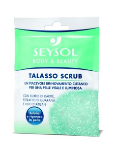 seysol body&beauty talasso scrub monodose 80g - esfolia e rigenera la pelle: tuttocasashop.live: igiene e cura della persona