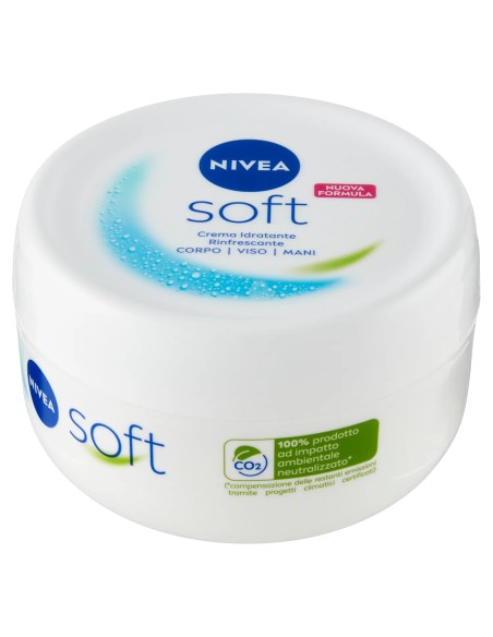 nivea soft crema idratante rinfrescante 200ml - corpo - viso - mani: tuttocasashop.live: igiene e cura della persona