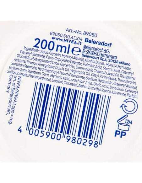 nivea soft crema idratante rinfrescante 200ml - corpo - viso - mani: tuttocasashop.live: igiene e cura della persona