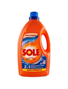 sole deterivo lavatrice liquido 61 lavaggi - 2745ml - bianco splendente: tuttocasashop.live: prodotti per bucato e tessuti