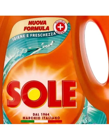 sole deterivo lavatrice liquido 61 lavaggi - 2745ml - igiene e freschezza: tuttocasashop.live: prodotti per bucato e tessuti