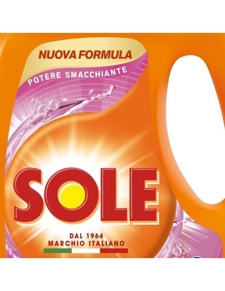 sole deterivo lavatrice liquido 61 lavaggi - 2745ml - potere smacchiante: tuttocasashop.live: prodotti per bucato e tessuti