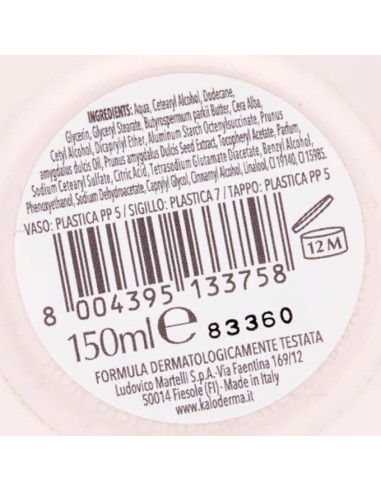 kaloderma crema burro mani nutriente 150ml - karite' - effetto immediato: tuttocasashop.live: igiene e cura della persona