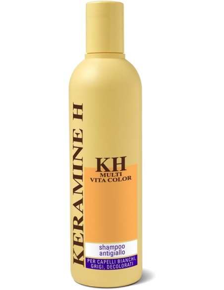 keramine h kh multi vita color - 300ml - shampoo antigiallo: tuttocasashop.live: igiene e cura della persona