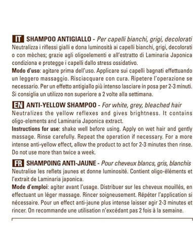keramine h kh multi vita color - 300ml - shampoo antigiallo: tuttocasashop.live: igiene e cura della persona