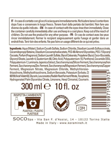 keramine h kh multi vita color - 300ml - shampoo antigiallo: tuttocasashop.live: igiene e cura della persona