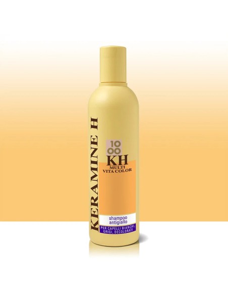keramine h kh multi vita color - 300ml - shampoo antigiallo: tuttocasashop.live: igiene e cura della persona