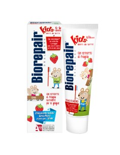 biorepair kids dentifricio per bambini da 0 a 6 anni - 75ml - gusto fragola: tuttocasashop.live: igiene e cura della persona