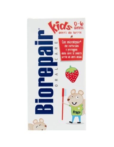 biorepair kids dentifricio per bambini da 0 a 6 anni - 75ml - gusto fragola: tuttocasashop.live: igiene e cura della persona