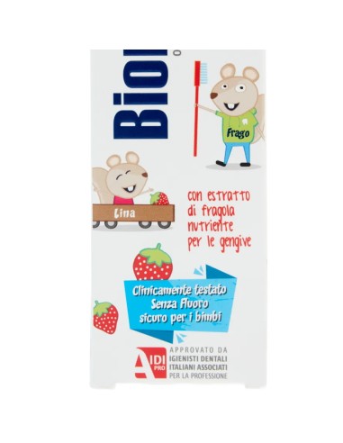 biorepair kids dentifricio per bambini da 0 a 6 anni - 75ml - gusto fragola: tuttocasashop.live: igiene e cura della persona