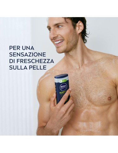 nivea men sport cofanetto: deo roll-on + doccia 250ml + labello: tuttocasashop.live: igiene e cura della persona