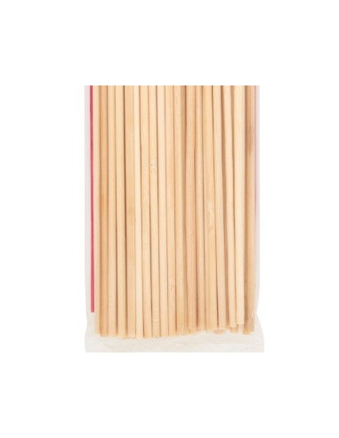 samurai spiedini in legno di bamboo - 25cm - 50 pezzi: tuttocasashop.live: carta & monouso