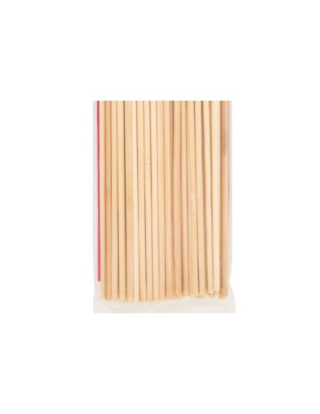 samurai spiedini in legno di bamboo - 25cm - 50 pezzi: tuttocasashop.live: carta & monouso