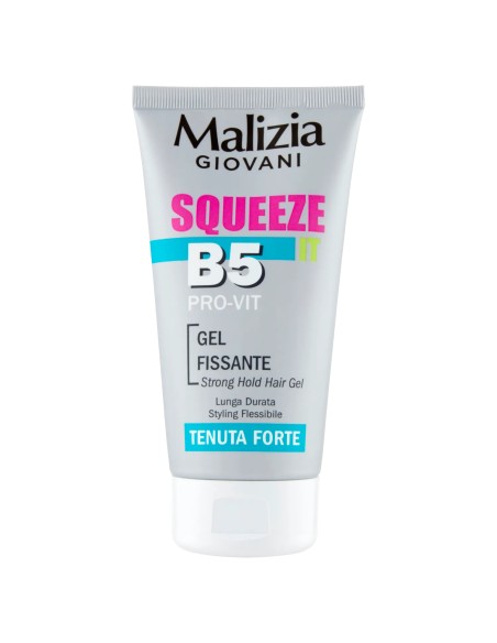 malizia giovani squeeze b5 pro-vit - gel fissante tenuta forte - 150ml: tuttocasashop.live: igiene e cura della persona
