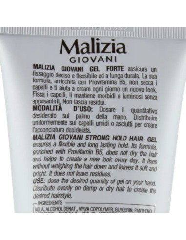 malizia giovani squeeze b5 pro-vit - gel fissante tenuta forte - 150ml: tuttocasashop.live: igiene e cura della persona