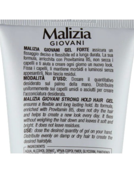 malizia giovani squeeze b5 pro-vit - gel fissante tenuta forte - 150ml: tuttocasashop.live: igiene e cura della persona