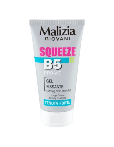 malizia giovani squeeze b5 pro-vit - gel fissante tenuta forte - 150ml: tuttocasashop.live: igiene e cura della persona