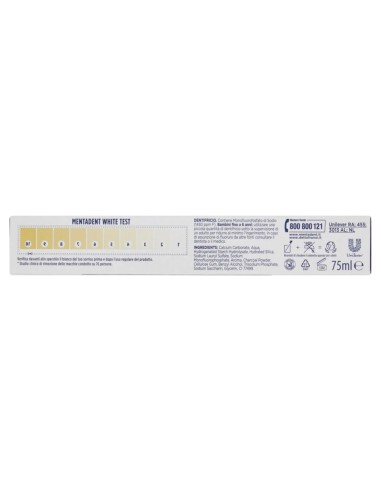 mentadent dentifricio - 75ml - white system - carbone attivo - sbiancante: tuttocasashop.live: igiene e cura della persona
