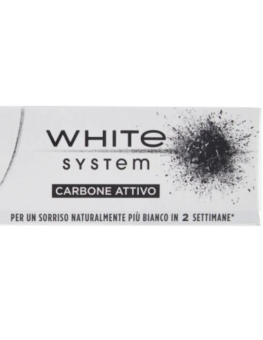 mentadent dentifricio - 75ml - white system - carbone attivo - sbiancante: tuttocasashop.live: igiene e cura della persona