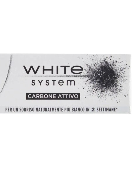 mentadent dentifricio - 75ml - white system - carbone attivo - sbiancante: tuttocasashop.live: igiene e cura della persona
