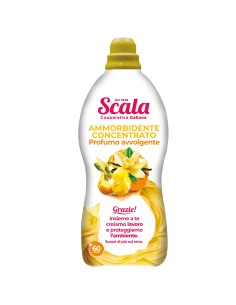 scala ammorbidente per bucato 1500ml - 60 lavaggi - vaniglia e fresia: tuttocasashop.live: prodotti per bucato e tessuti