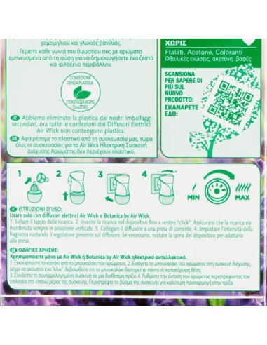 air wick essentil oils diffusore elettrico completo - lavanda in fiore: tuttocasashop.live: pulizia e cura della casa
