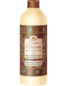 tesori d'oriente bagnoschiuma 500ml - byzantinum - rosa nera e labdano: tuttocasashop.live: igiene e cura della persona