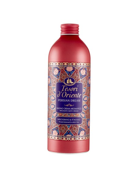 tesori d'oriente bagnoschiuma 500ml - pers. dream - melograno e te' rosso: tuttocasashop.live: igiene e cura della persona