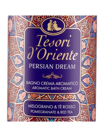 tesori d'oriente bagnoschiuma 500ml - pers. dream - melograno e te' rosso: tuttocasashop.live: igiene e cura della persona