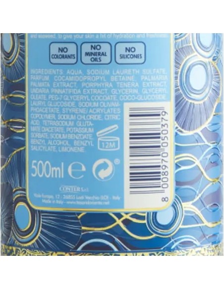 tesori d'oriente bagnoschiuma 500ml - thalasso - acqua delle figi e alghe m.: tuttocasashop.live: igiene e cura della persona