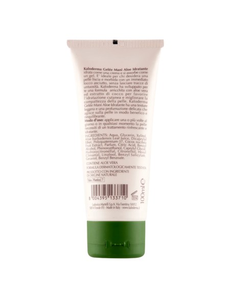 kaloderma gelee aloe 100ml - crema mani per pelle normale, secca, screpolata: tuttocasashop.live: igiene e cura della persona