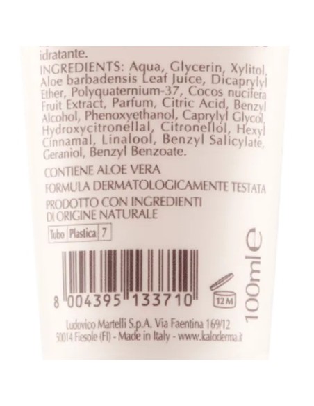 kaloderma gelee aloe 100ml - crema mani per pelle normale, secca, screpolata: tuttocasashop.live: igiene e cura della persona