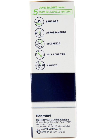 nivea for men crema idratante 75ml - sensitive - 24h di sollievo: tuttocasashop.live: igiene e cura della persona